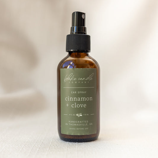 Cinnamon + Clove Car Spray