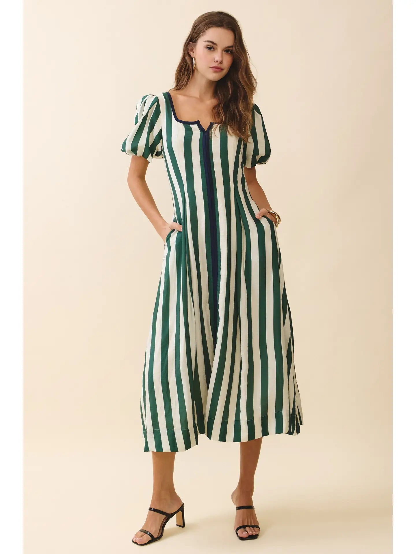 Green Midi Dress