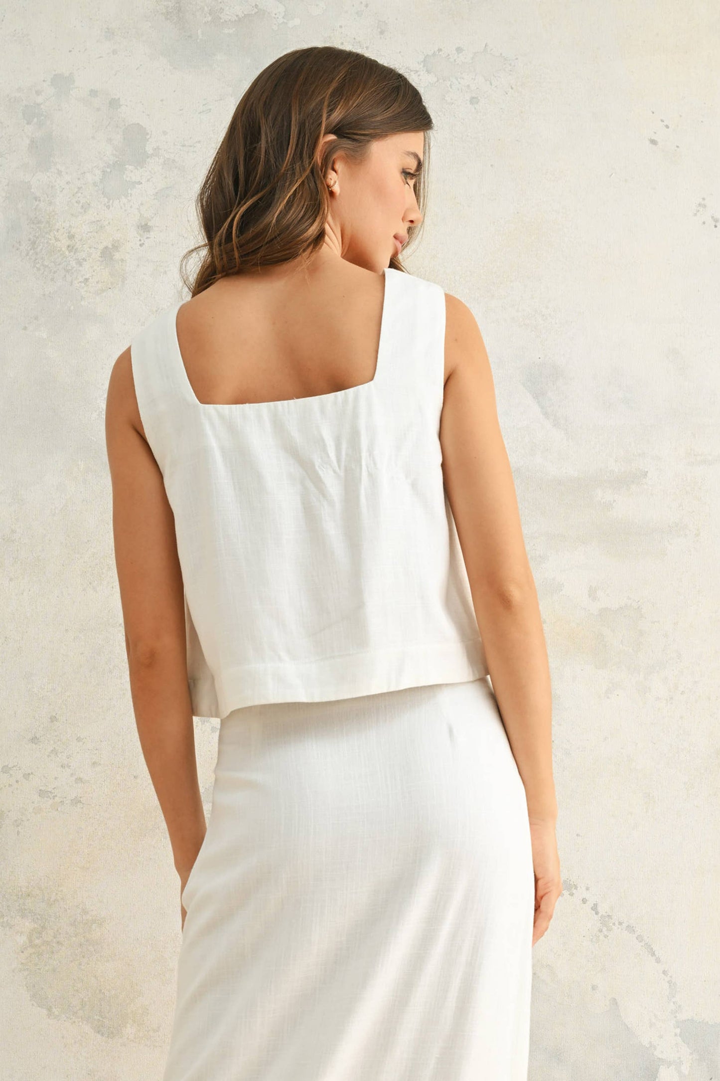 Square Deck Sleeveless Top