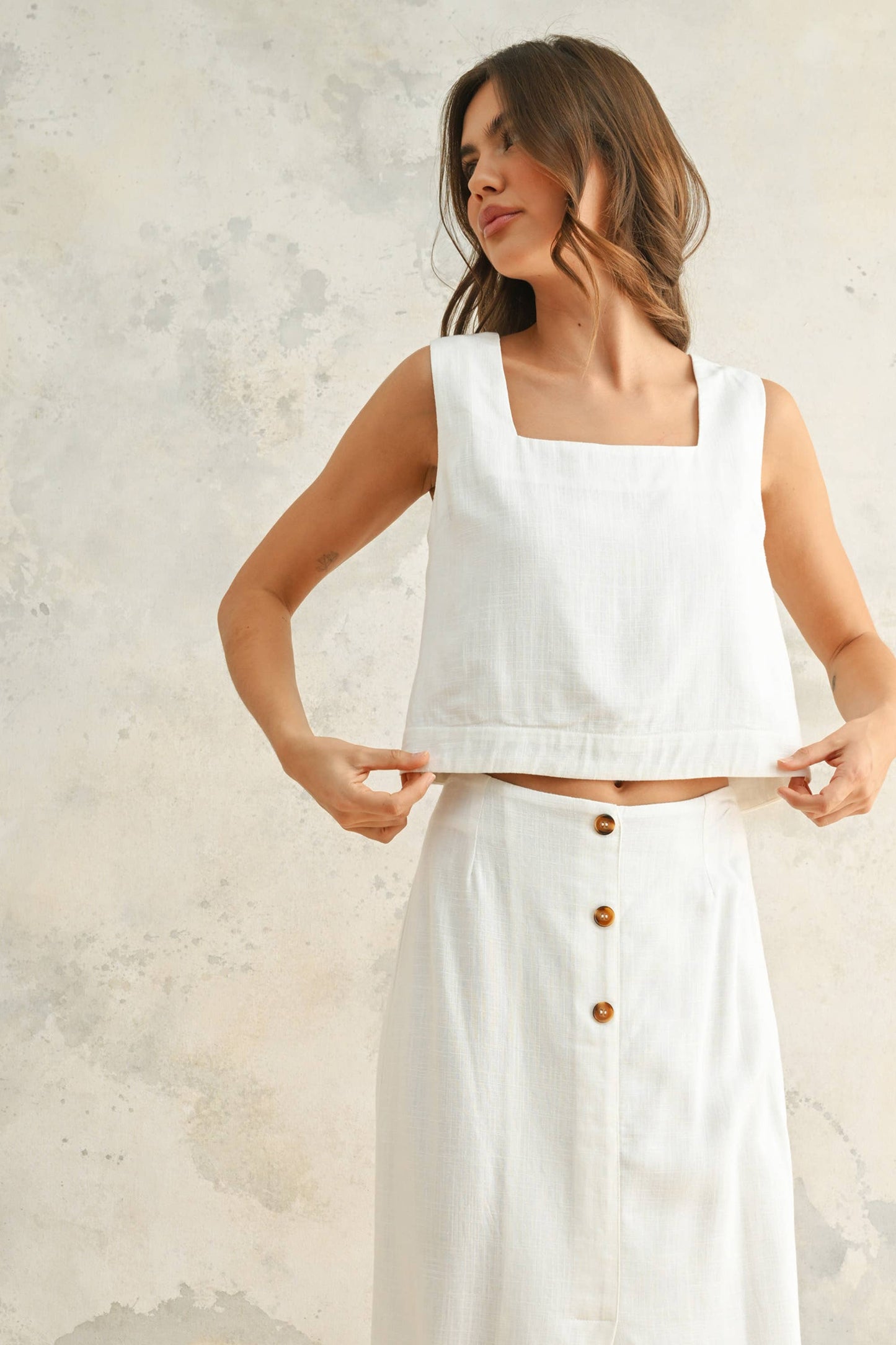 Square Deck Sleeveless Top