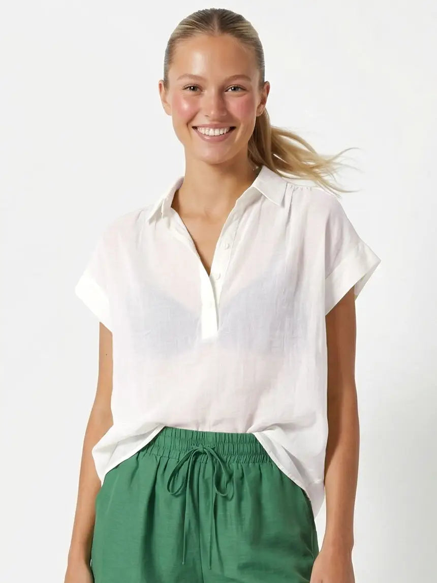 White Cotton Top