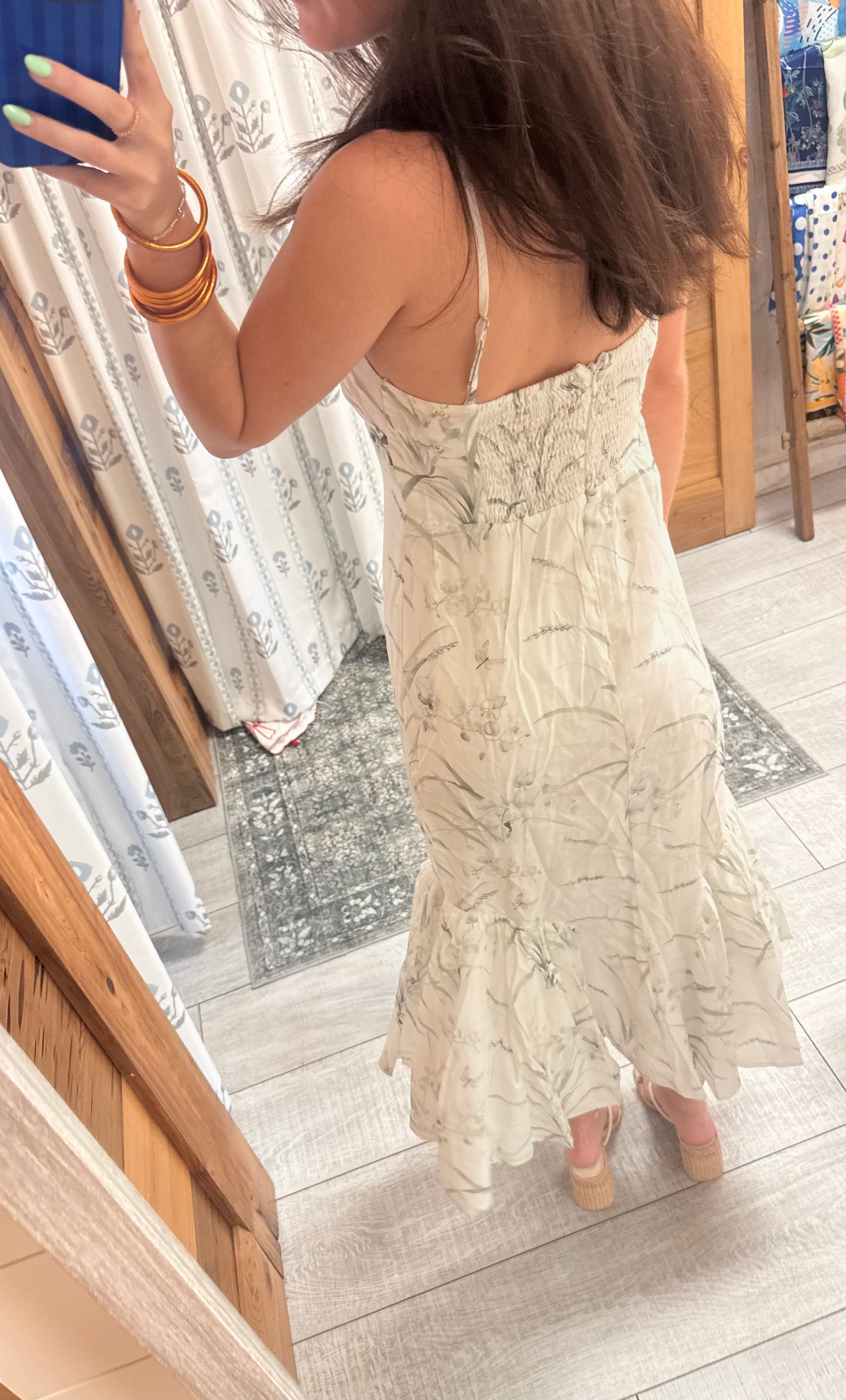 Front Tie Flare Dress