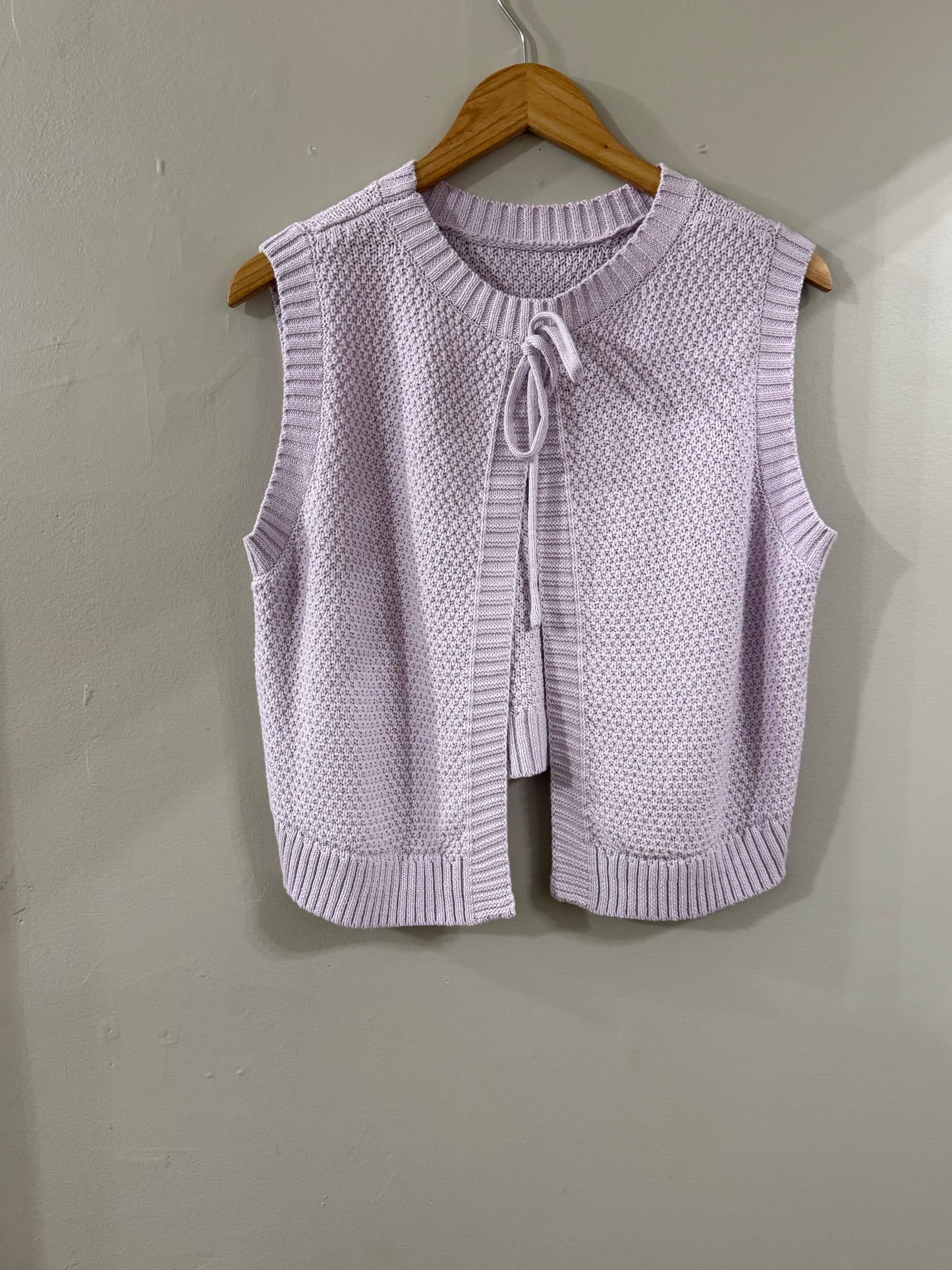 Lavender Knit Top