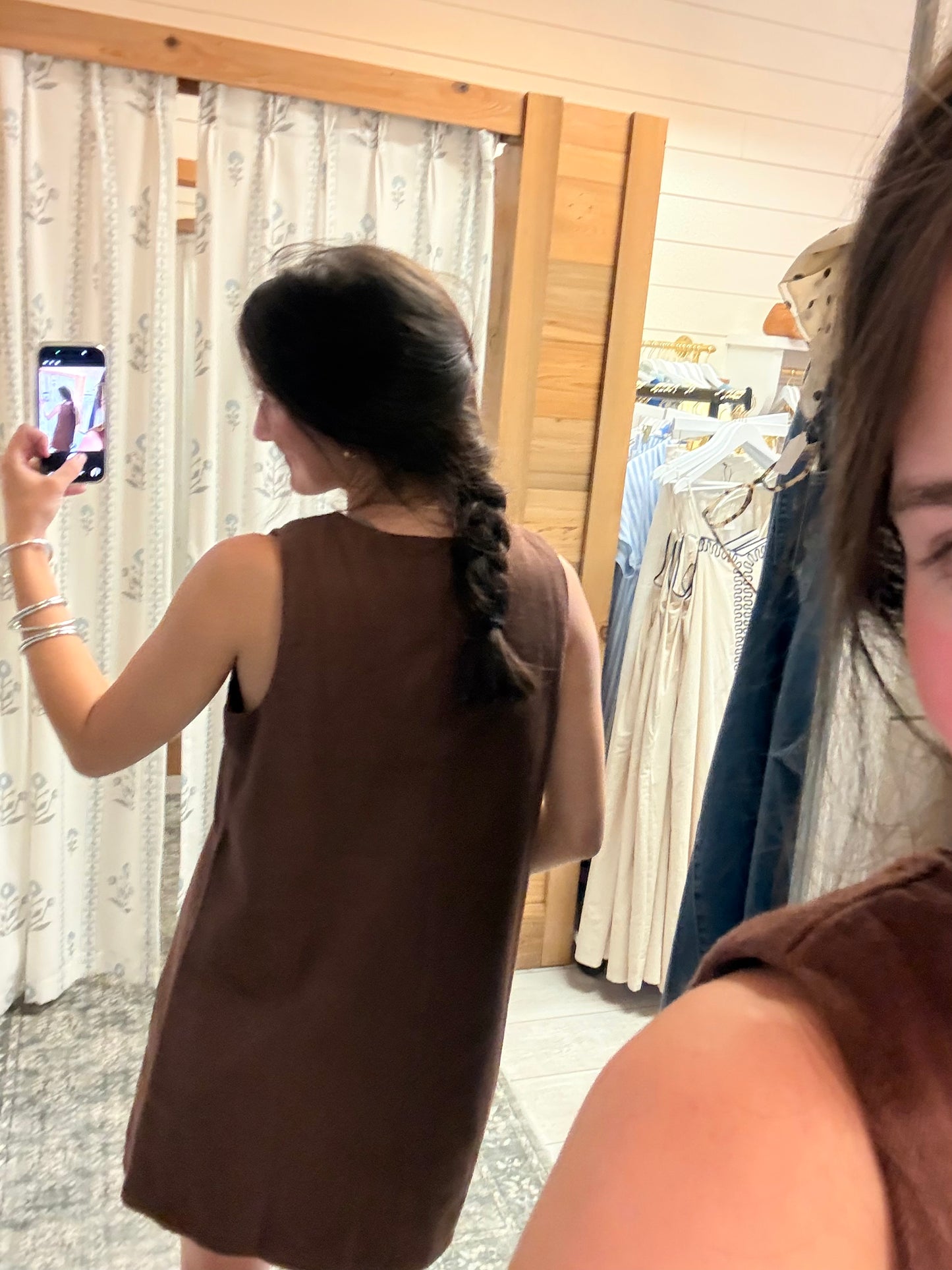 Chocolate Denim Dress
