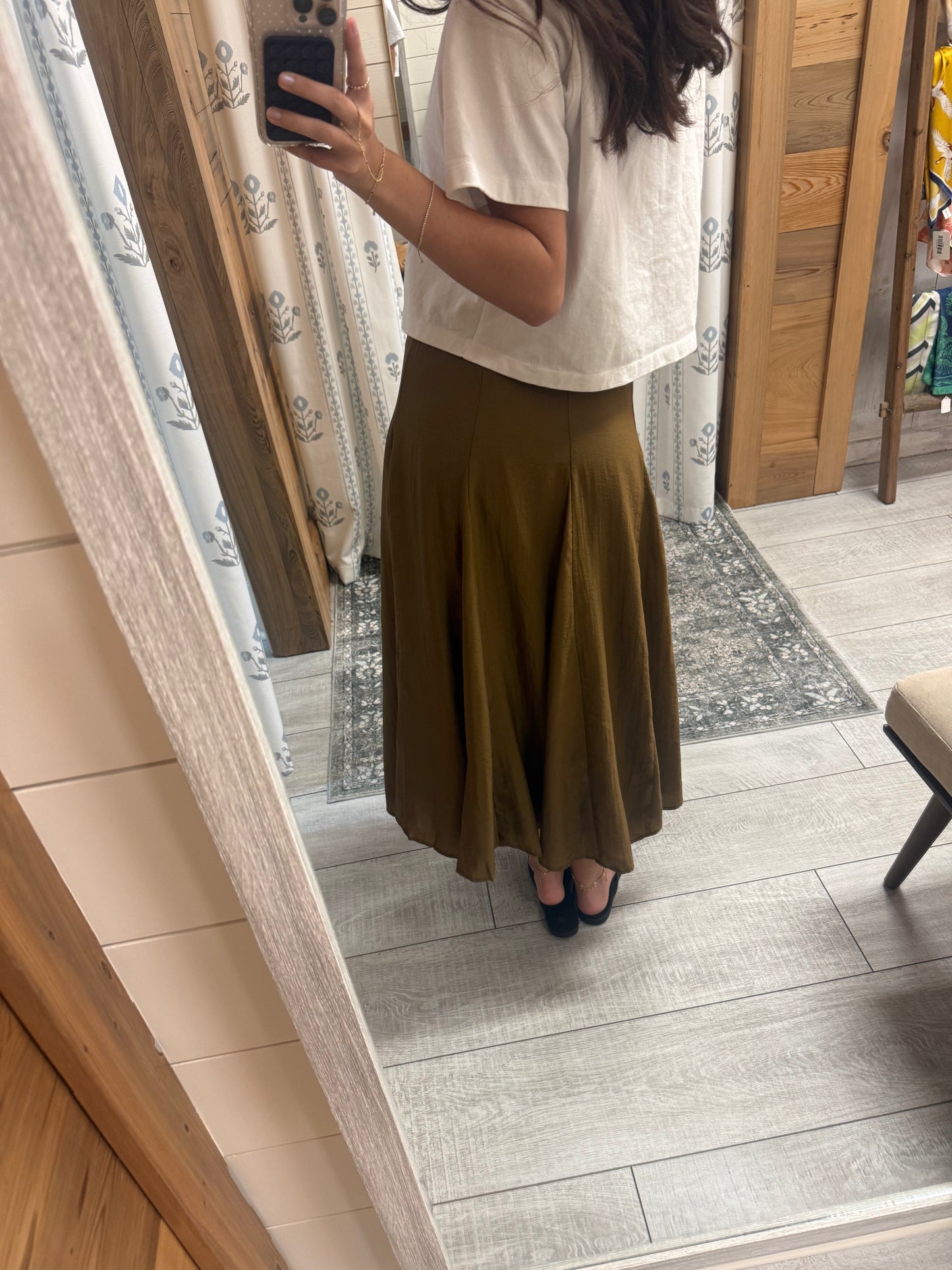 Godet Skirt
