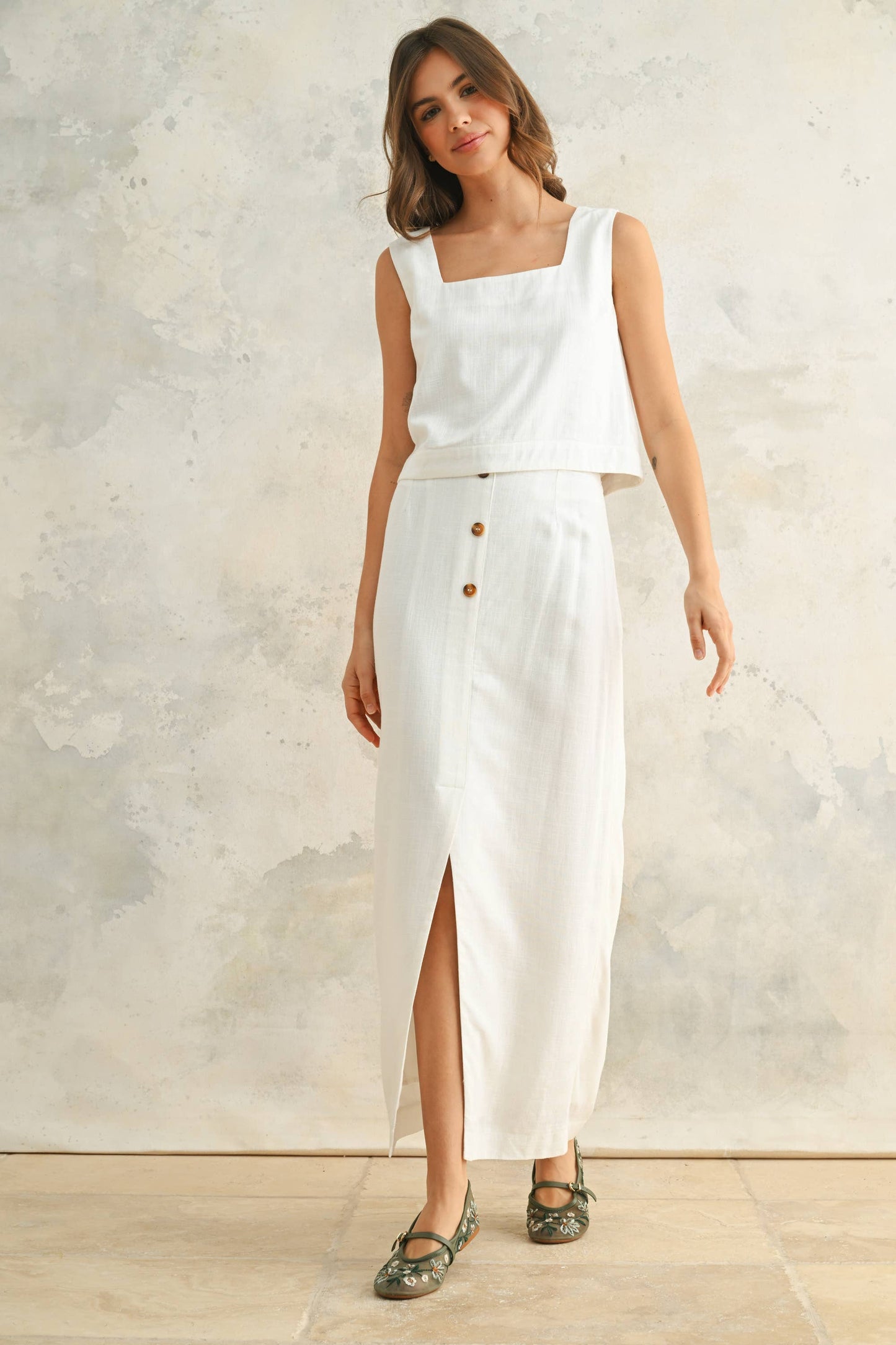 Square Deck Sleeveless Top