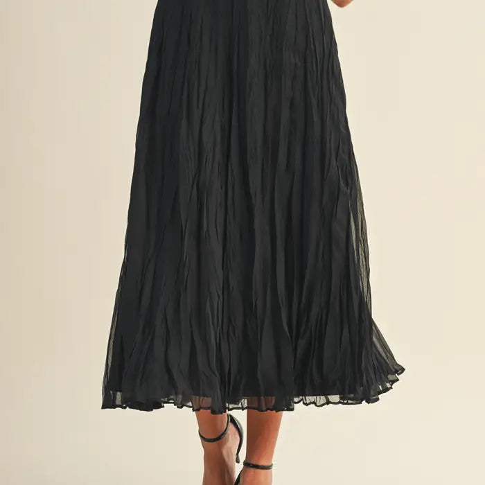 Black Midi Skirt