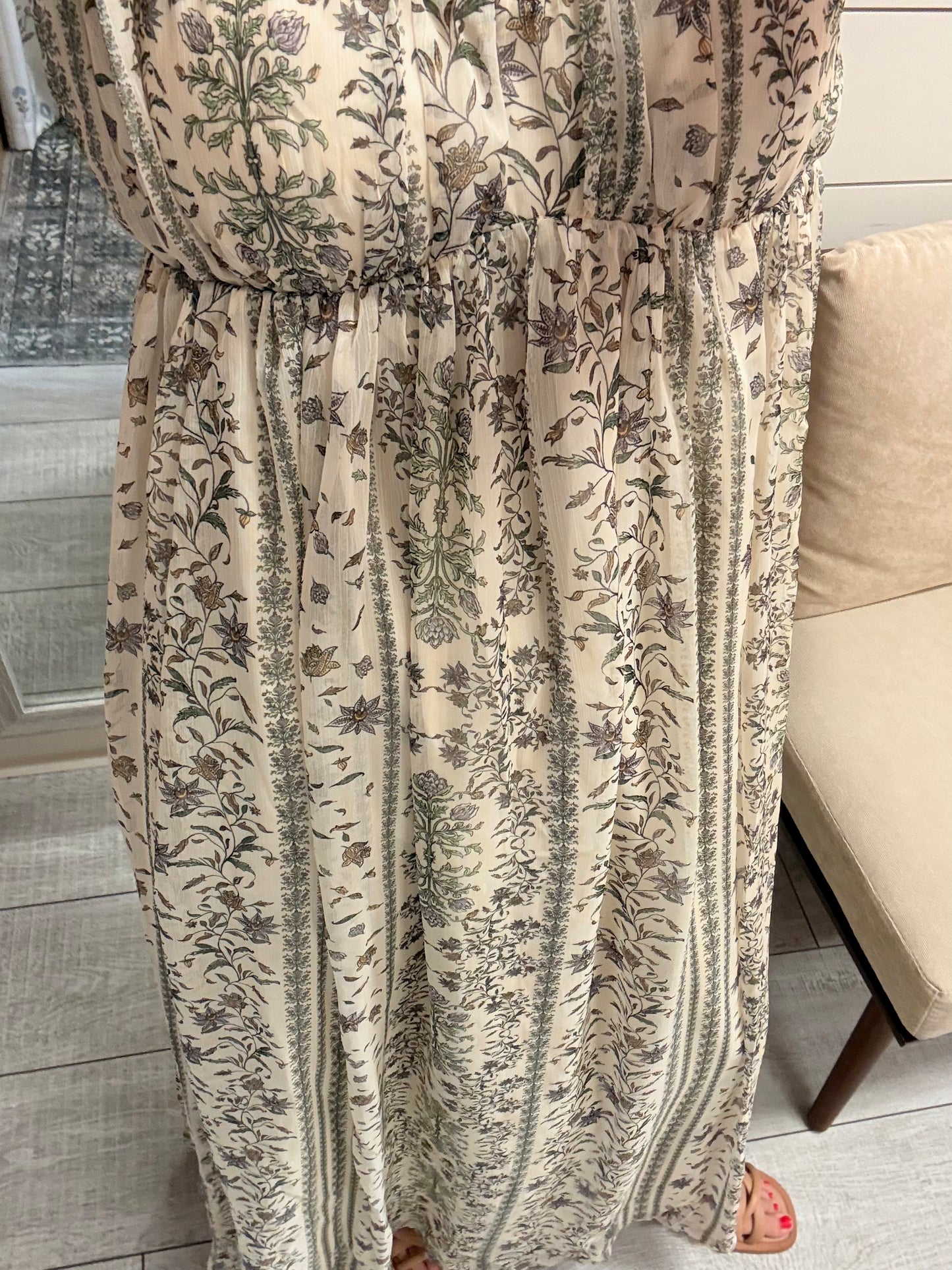 Empire Midi Dress