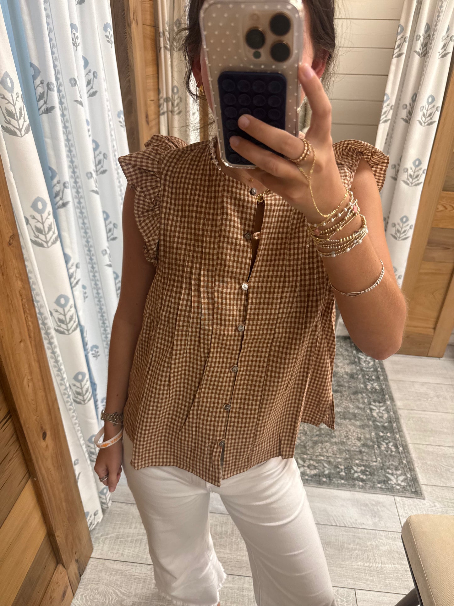 Gingham Love Top