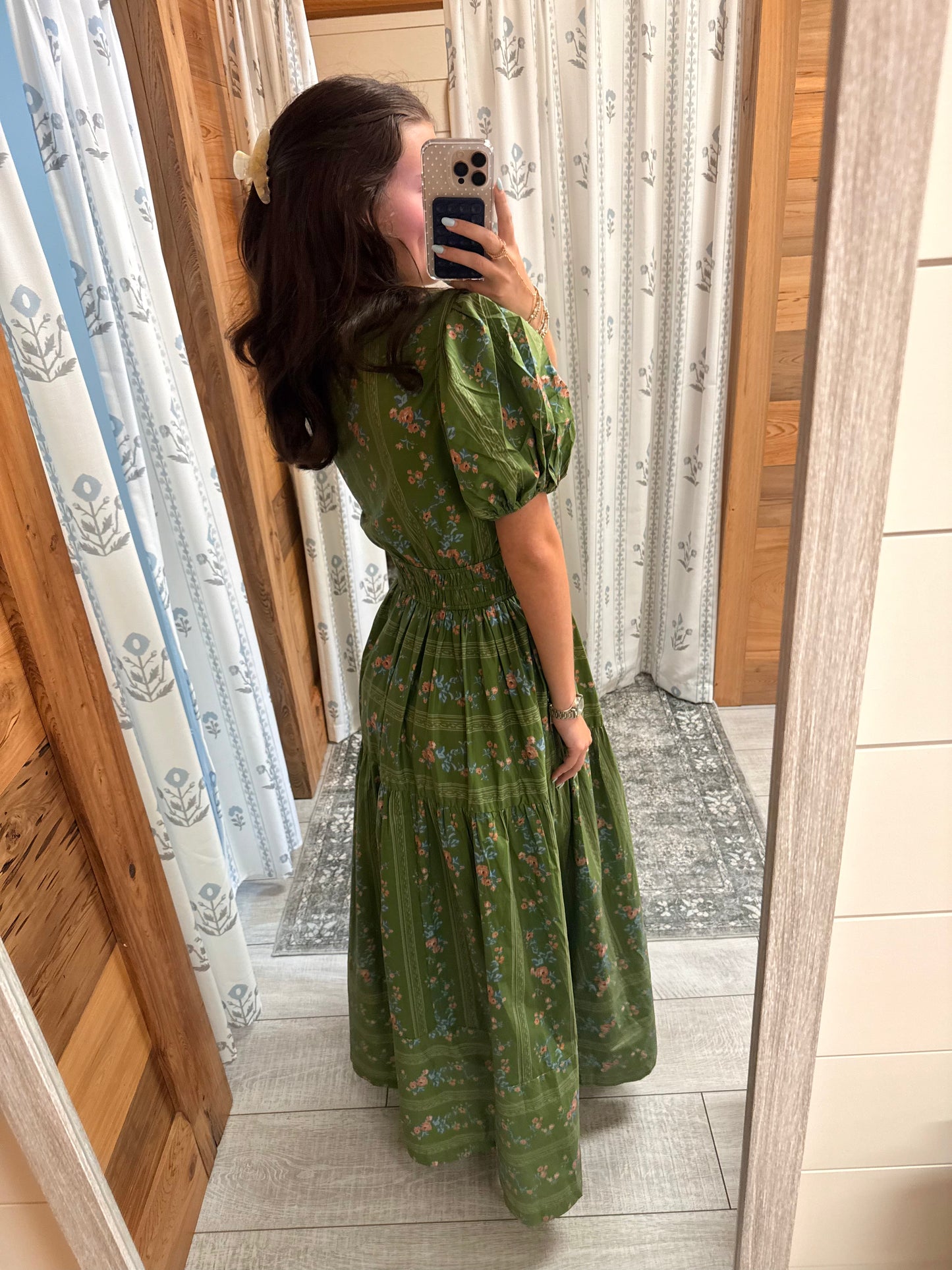 Floral Tiered Maxi Dress