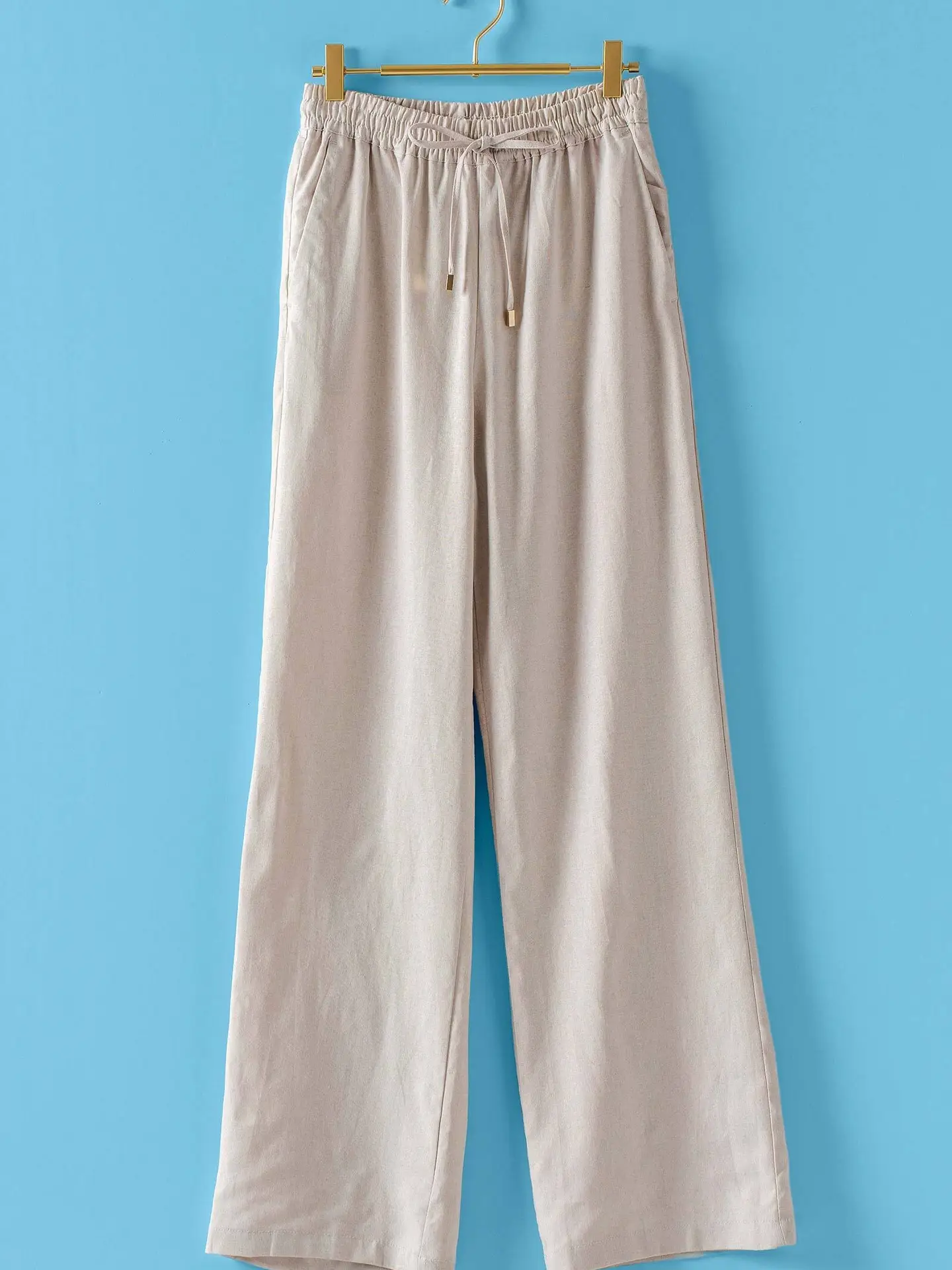 Linen Wide Leg Pants