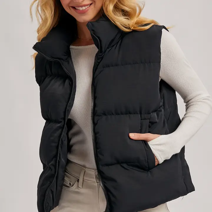 Black Forest Puffer Vest