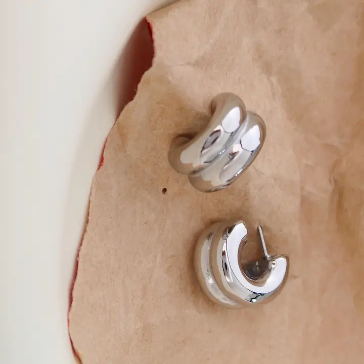 Emma C-Hoop Earring