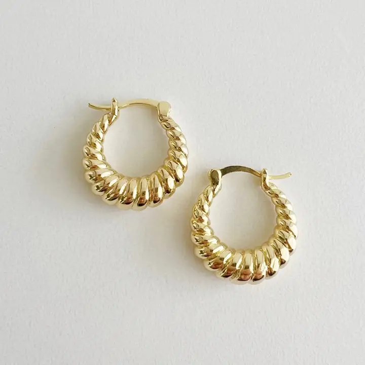 Croissant Twist Earrings