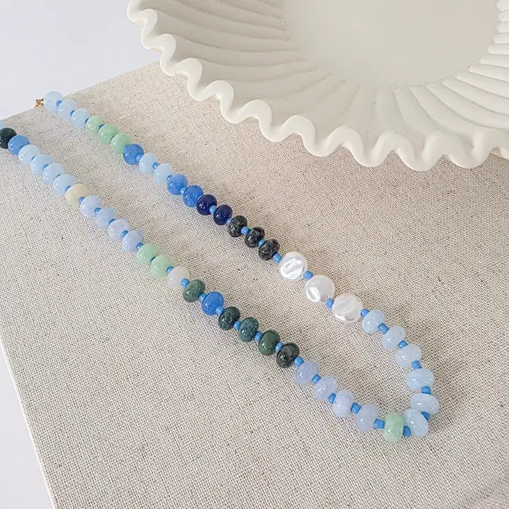 Ombre Beaded Necklace