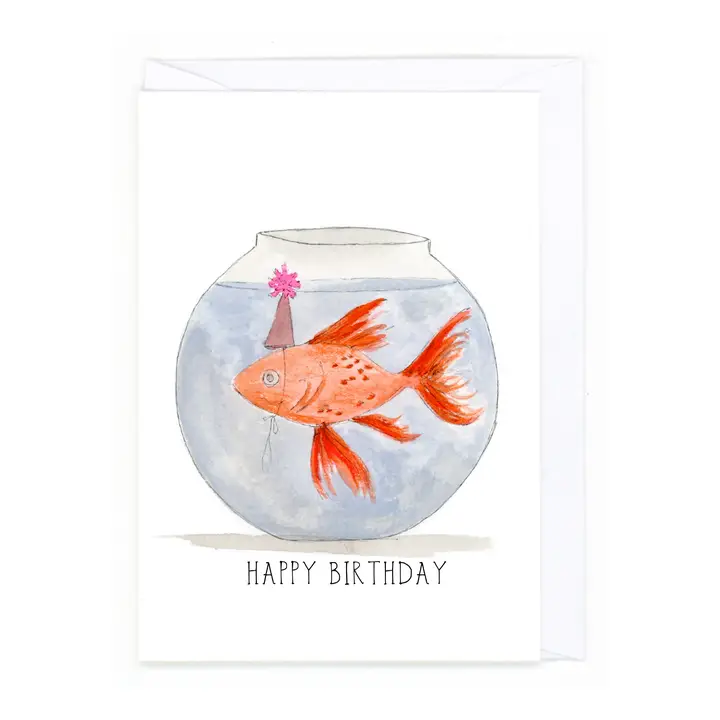 "Party Fish" Card