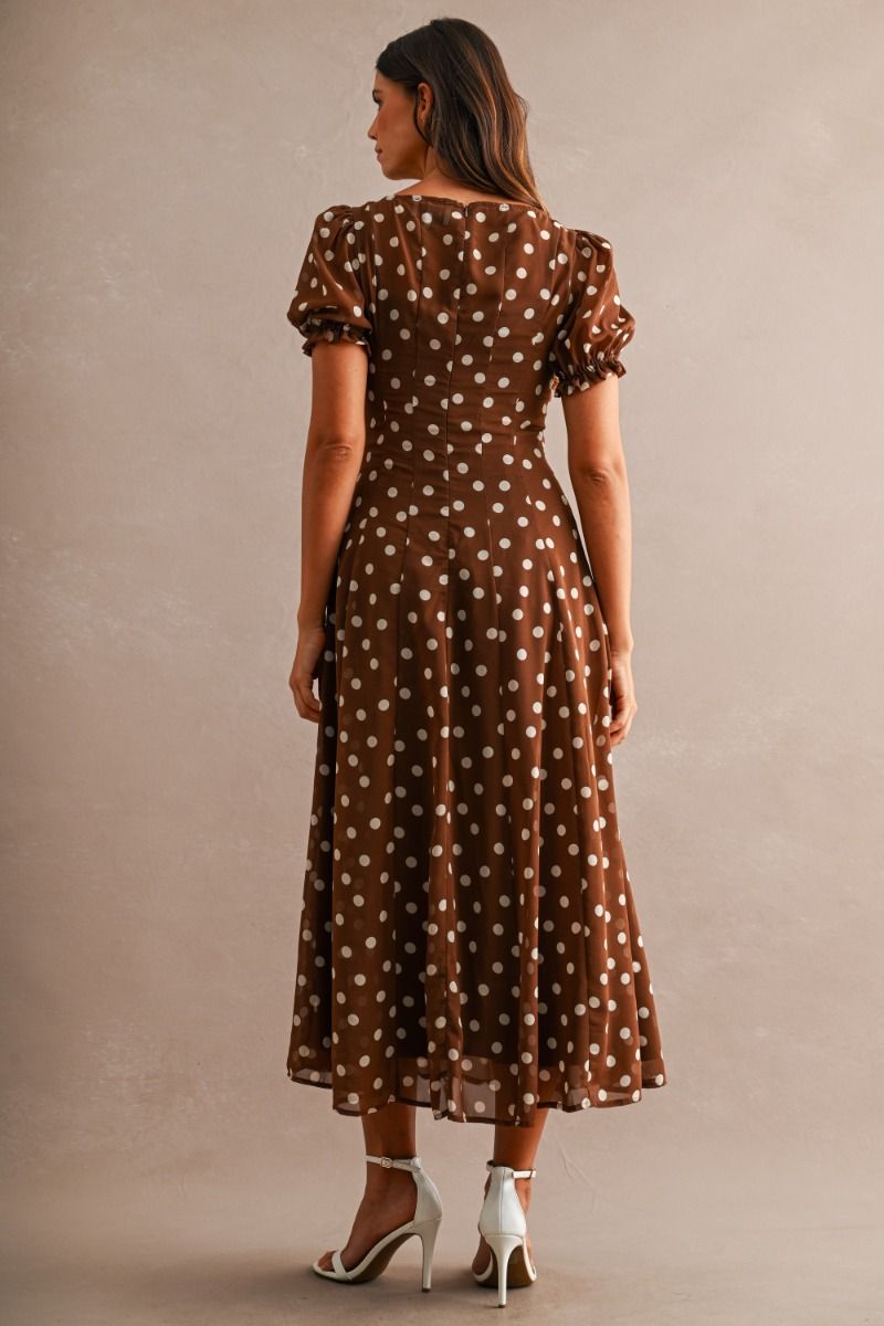 Polka Dot Midi Love