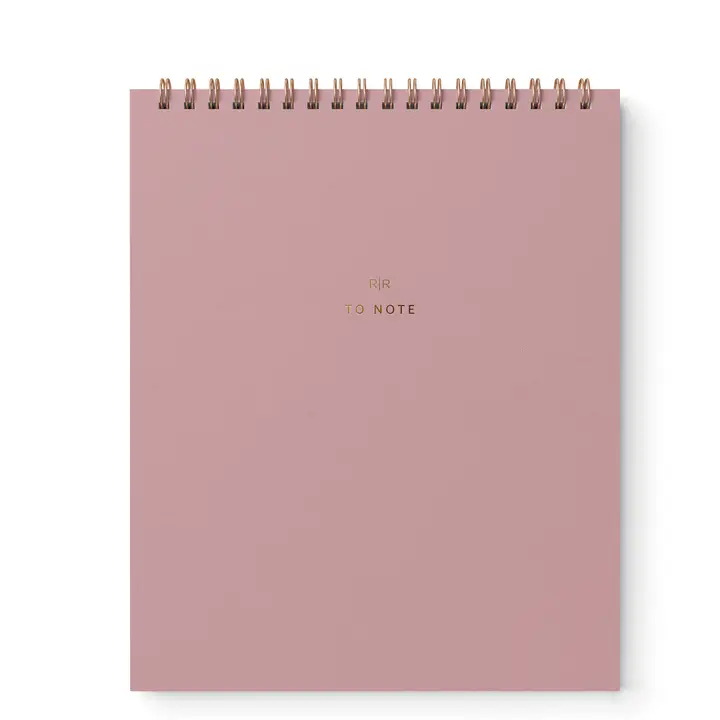 Rose Lined Notebook