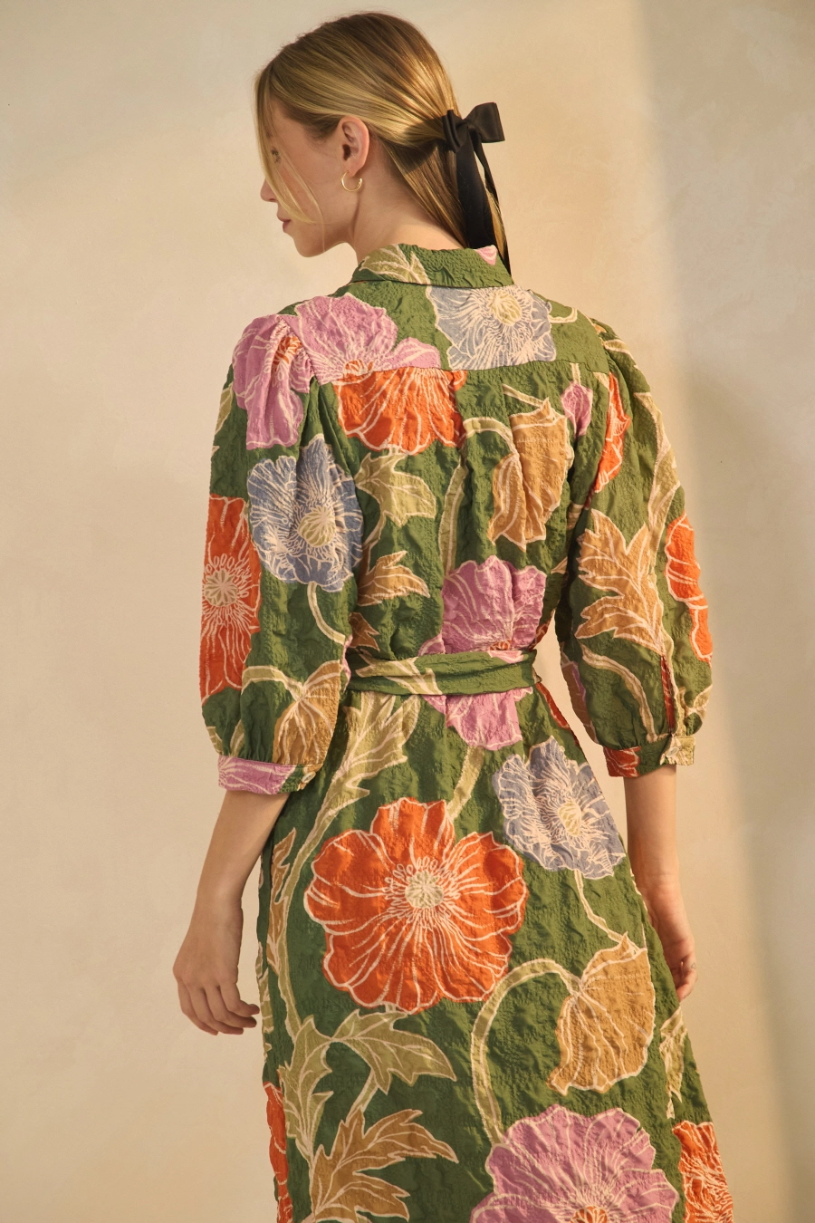 Floral Shirt Dress