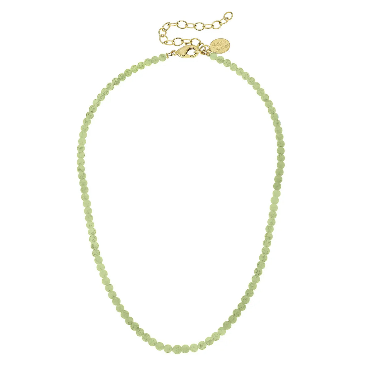 Alys Necklace- Light Green