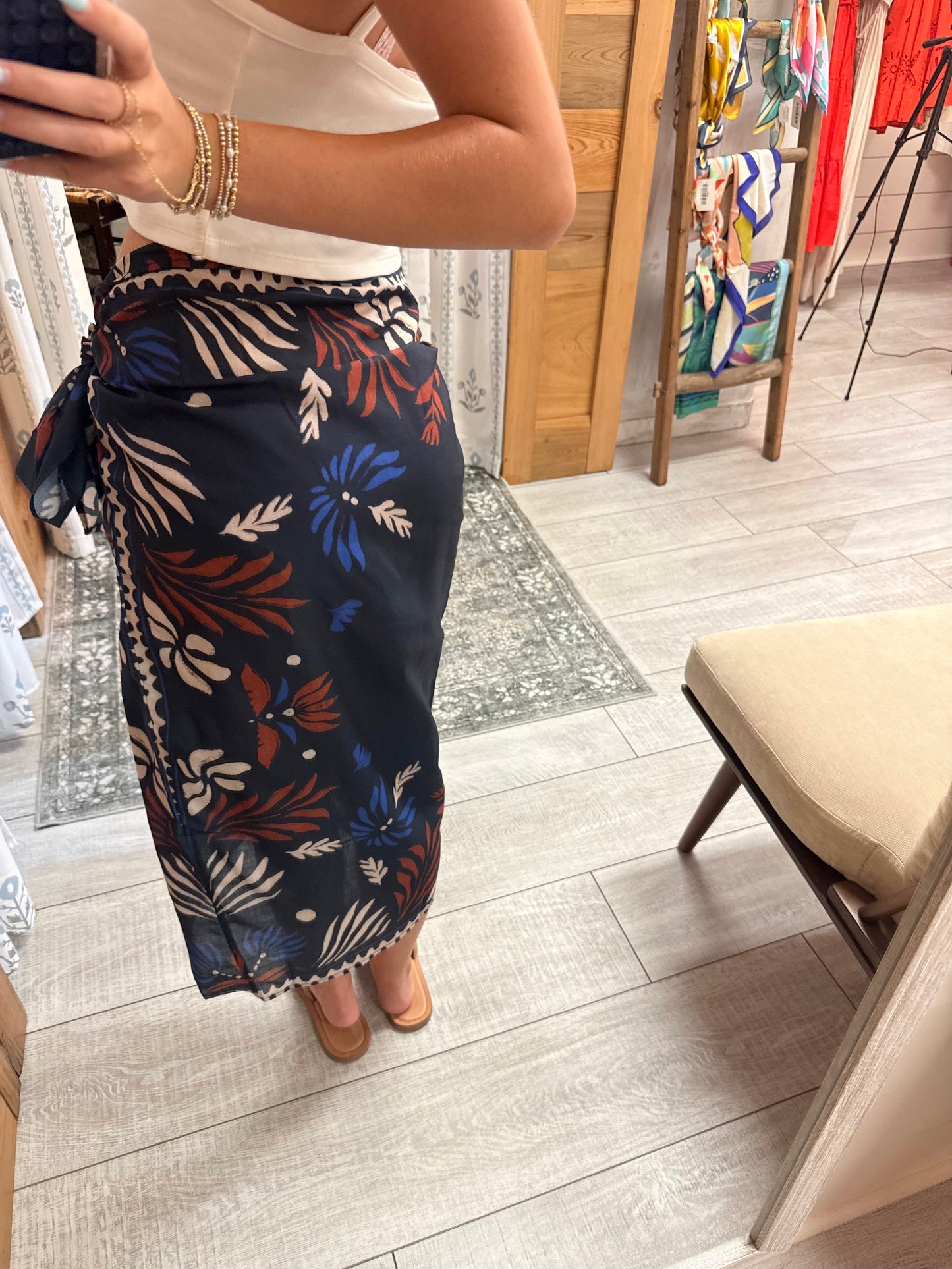 Lets fall wrap skirt