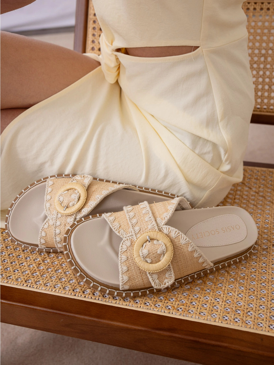 The Sunnie Buckle Slide