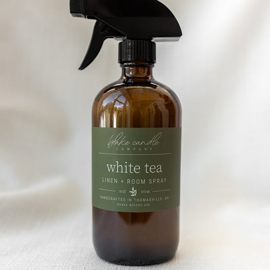 White Tea Linen + Room Spray