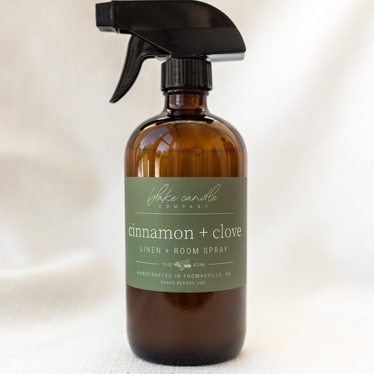 Cinnamon + Clove Linen + Room Spray