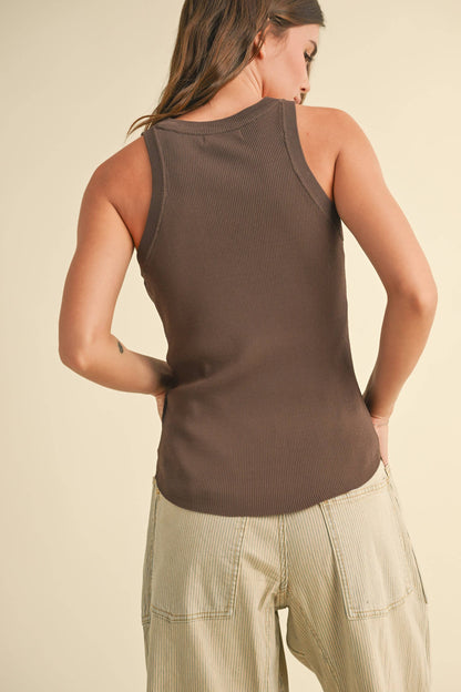 Classic Ribbed Tank Top