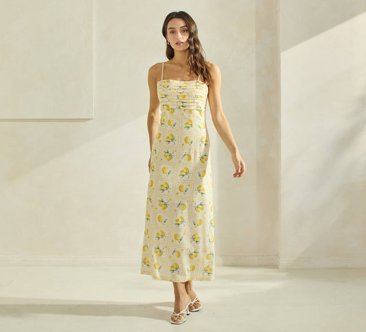 Lemon Sun Dress