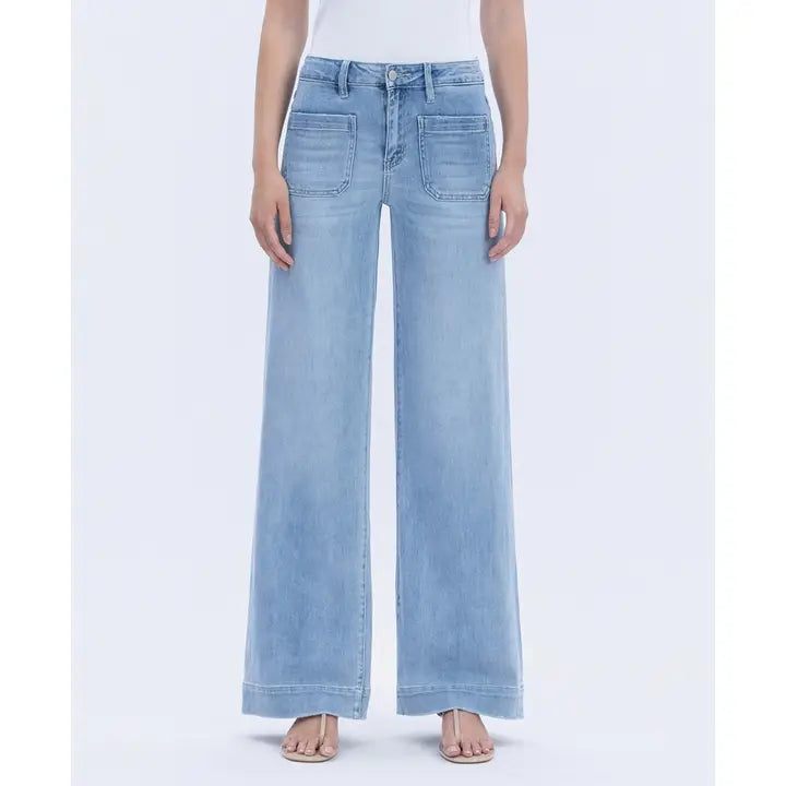High Rise Trouser Jean