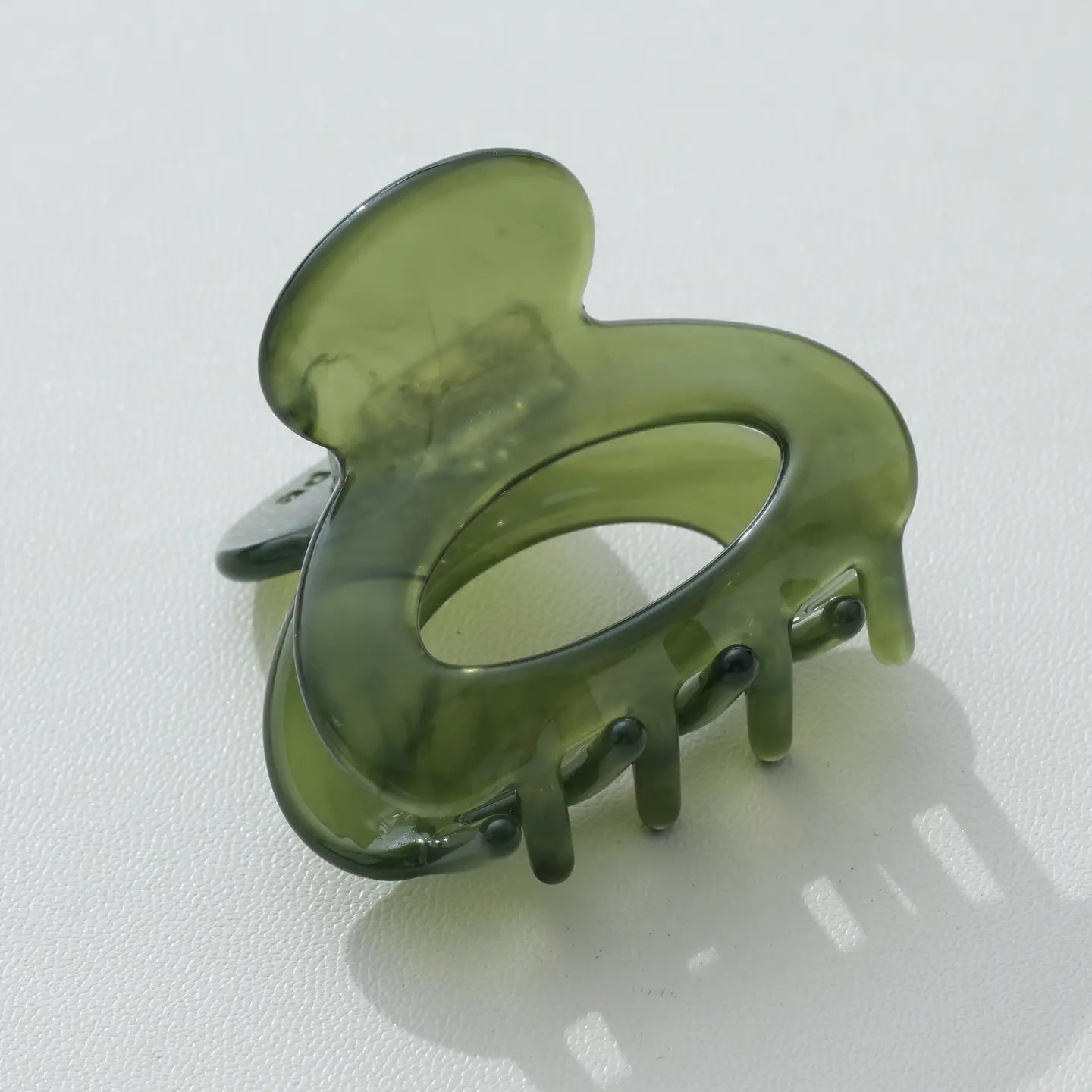 Green Claw Clip
