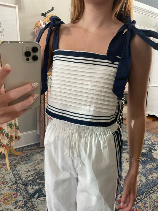 Chevron Top and Long Pants