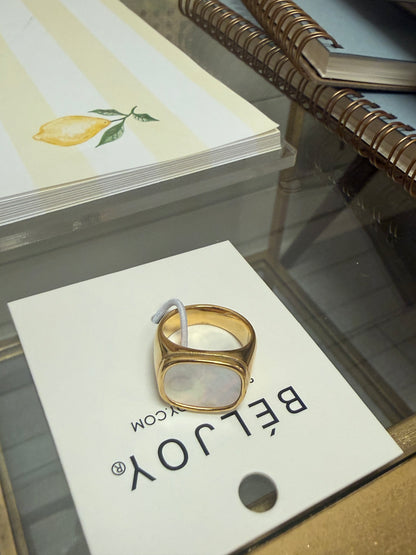 Rory Mother of Pearl Ring