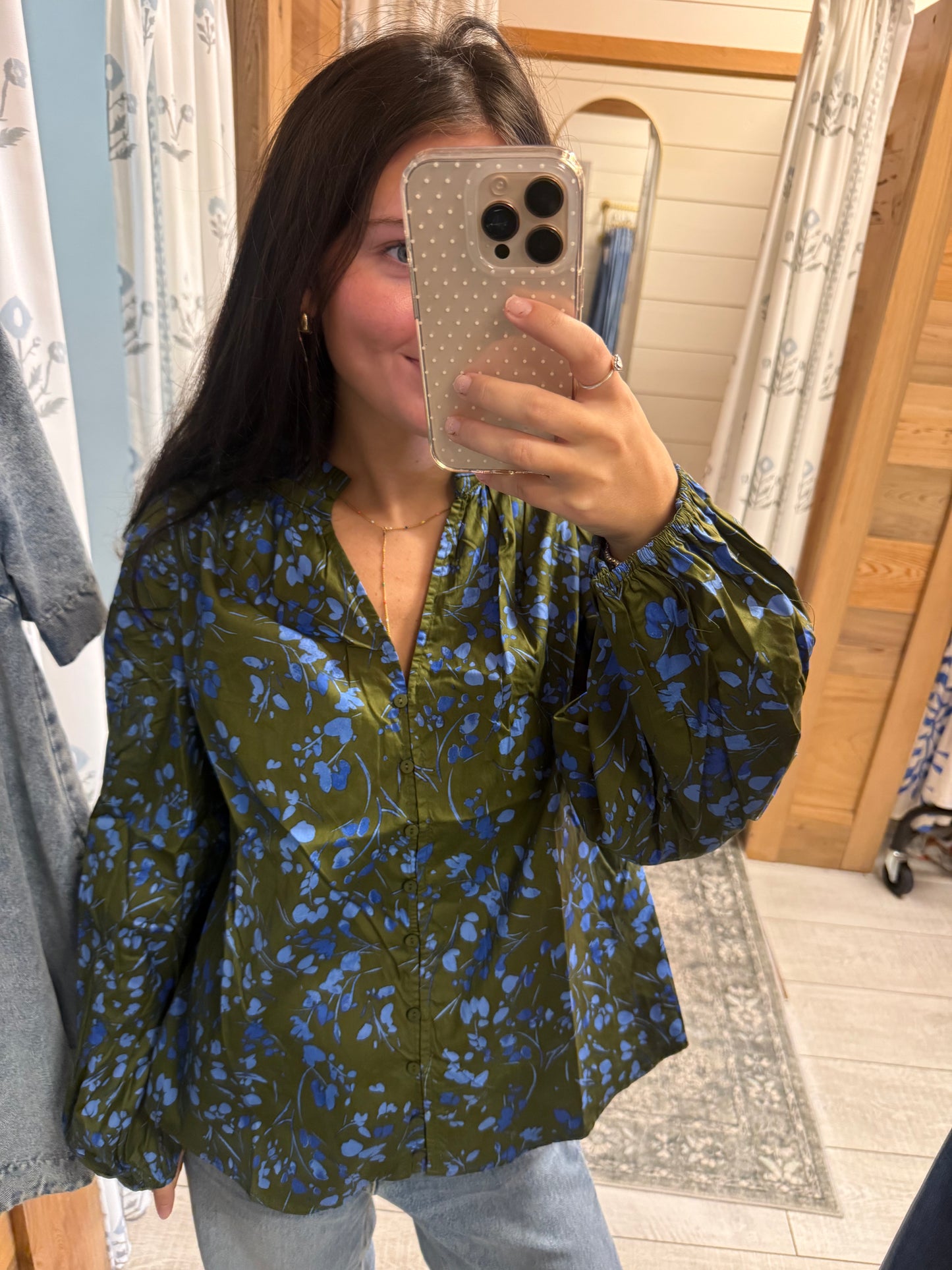 Solvay Floral Top