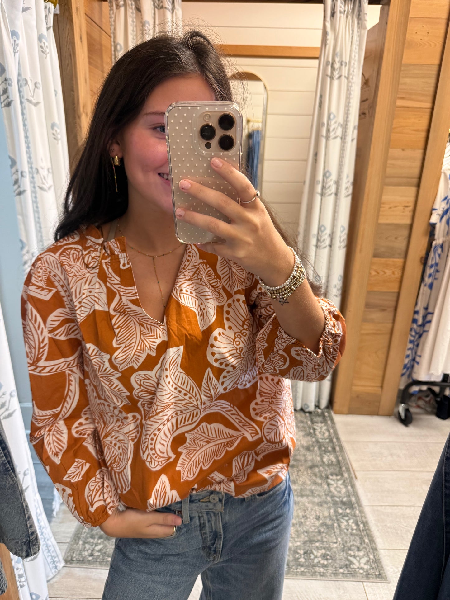 Aranza Pleated Top