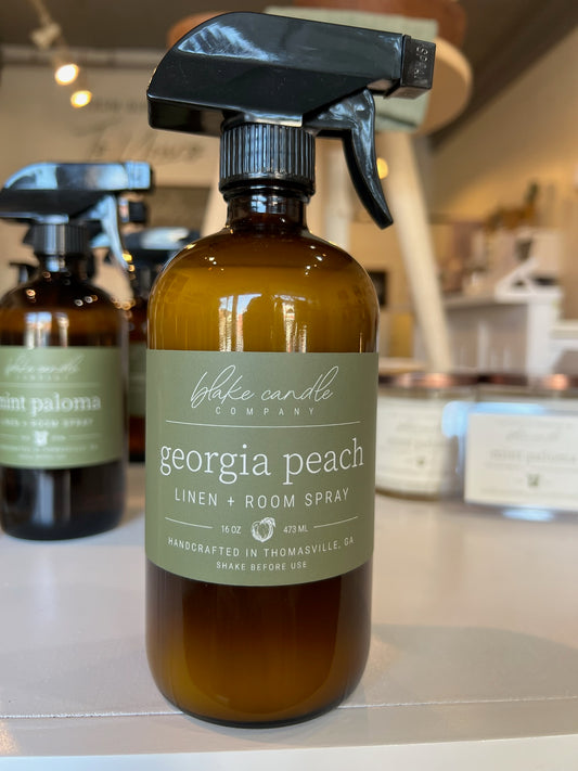 Georgia Peach Linen + Room Spray