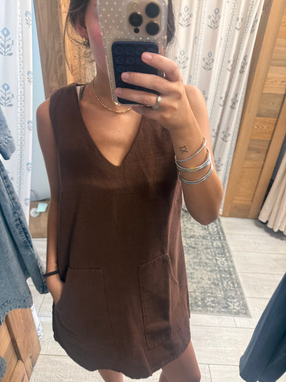 Chocolate Denim Dress