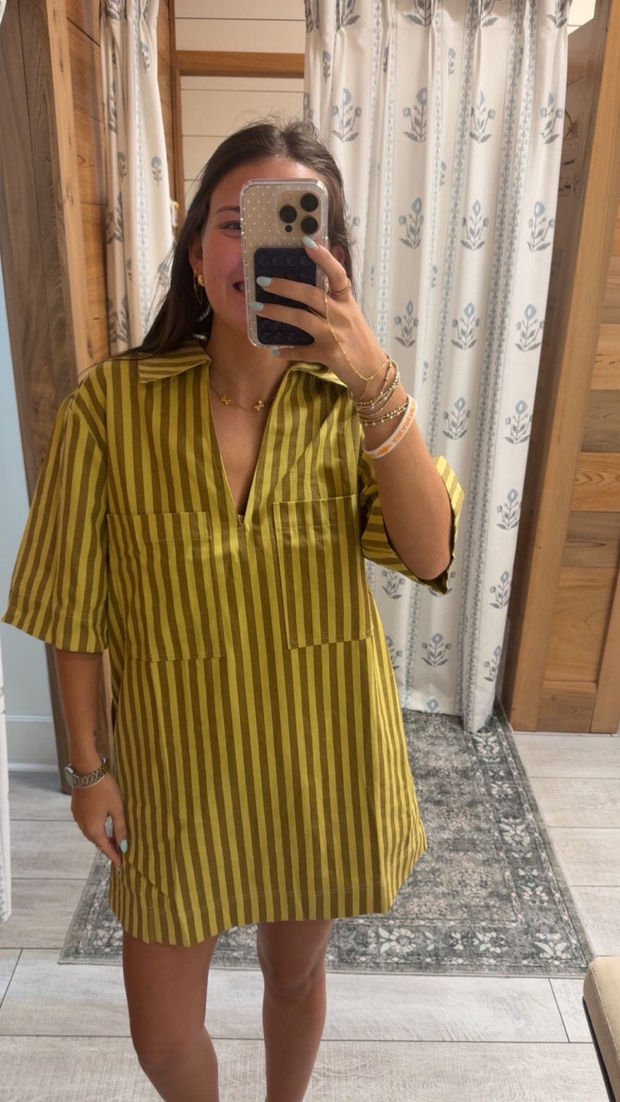 Kiwi Striped Dress