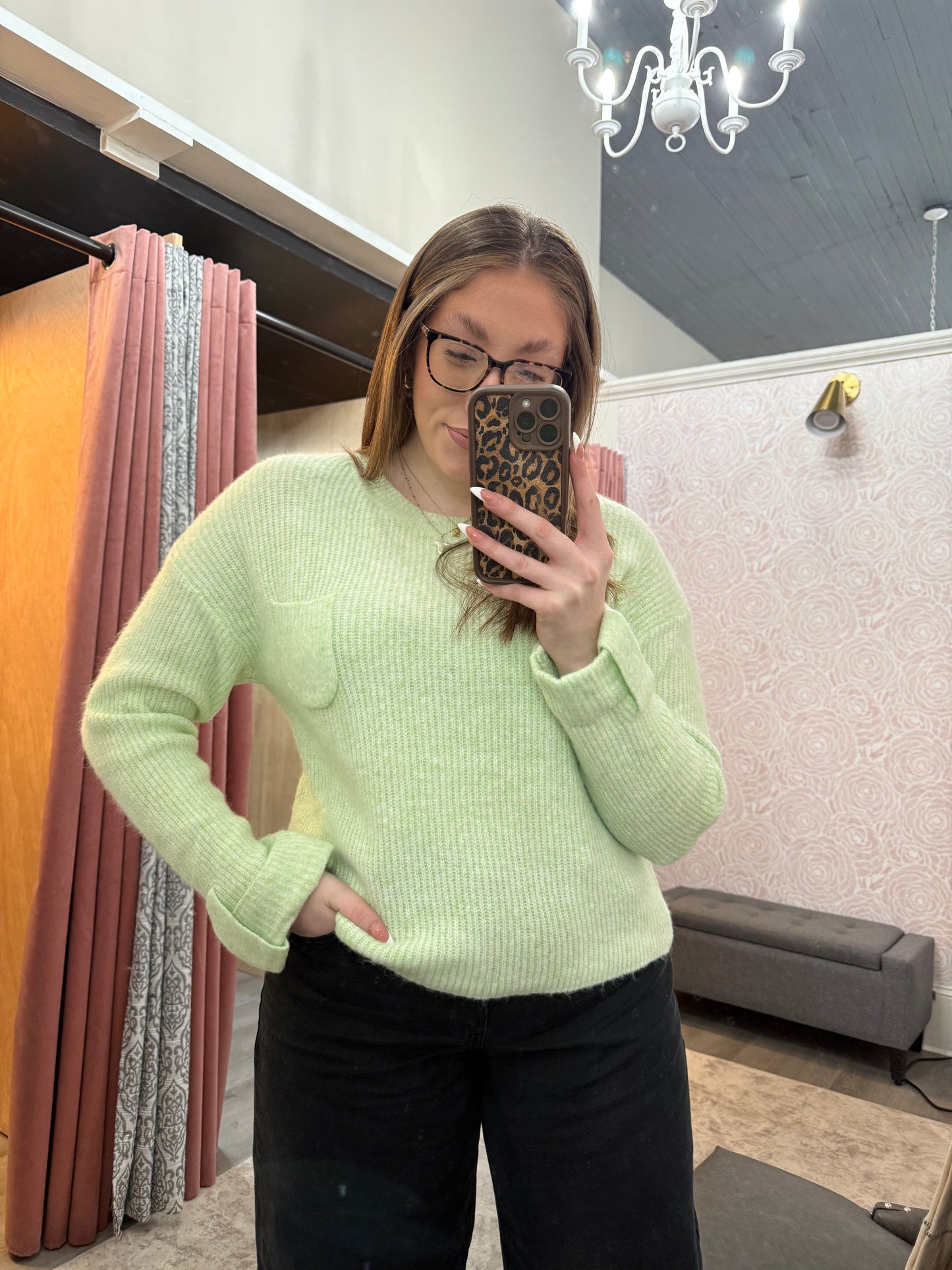 Lime Sweater