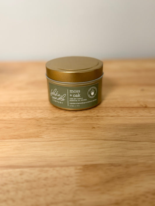 Moss + Oak Tin
