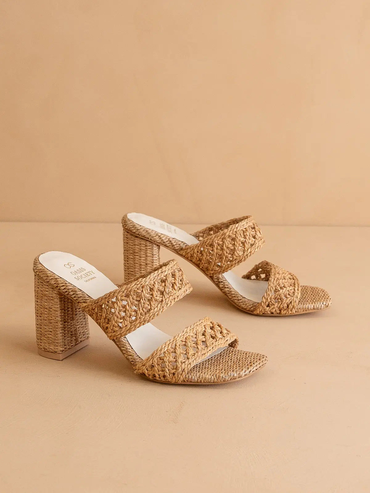 The Barbara Woven Heel