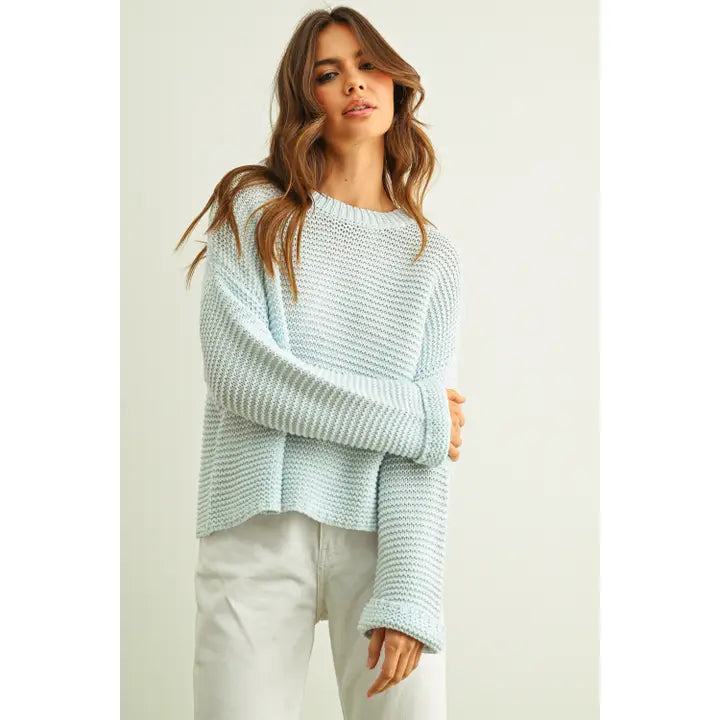 Powder Blue Sweater