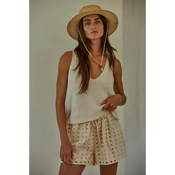 Cream Knit Sweater