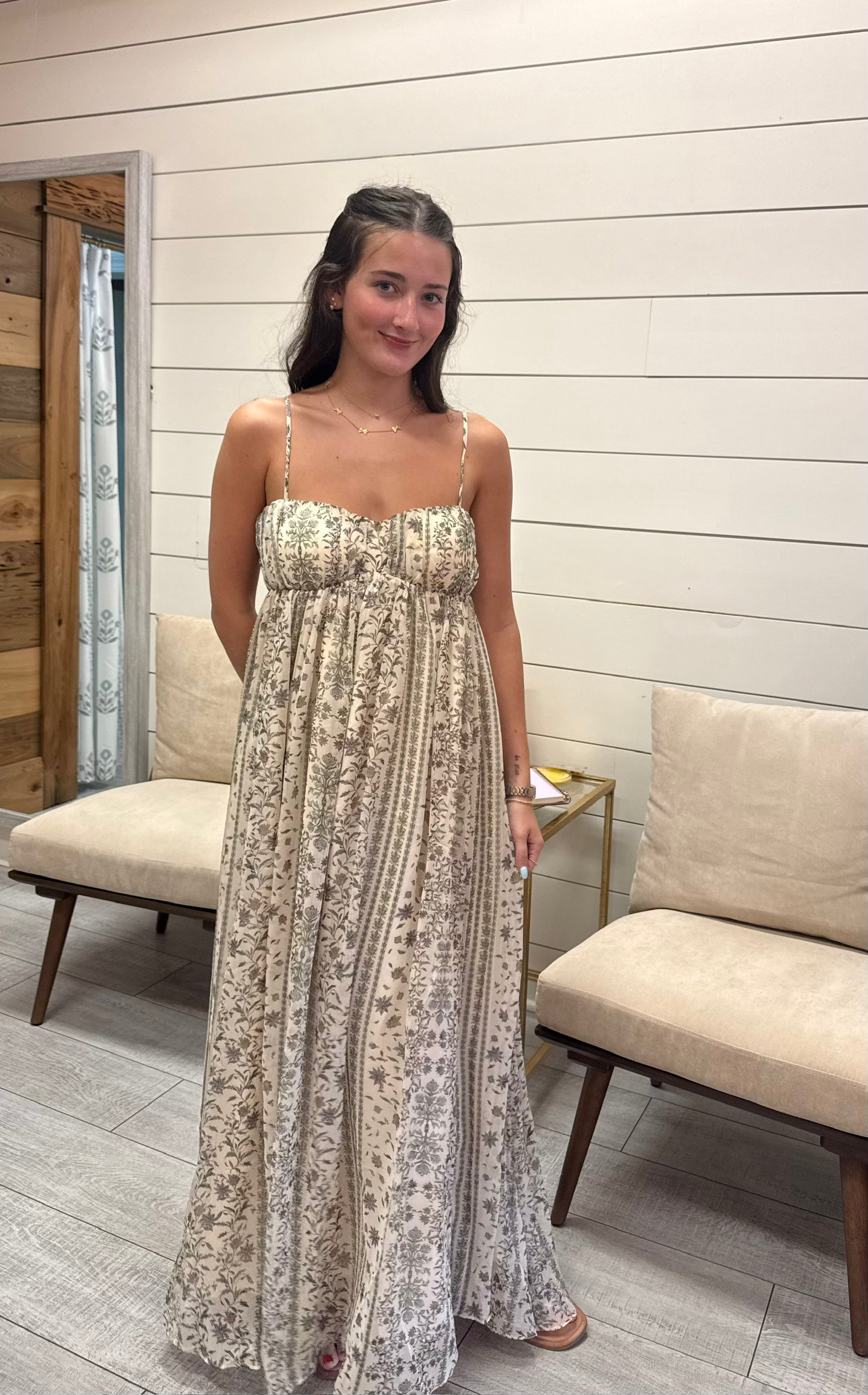 Empire Midi Dress