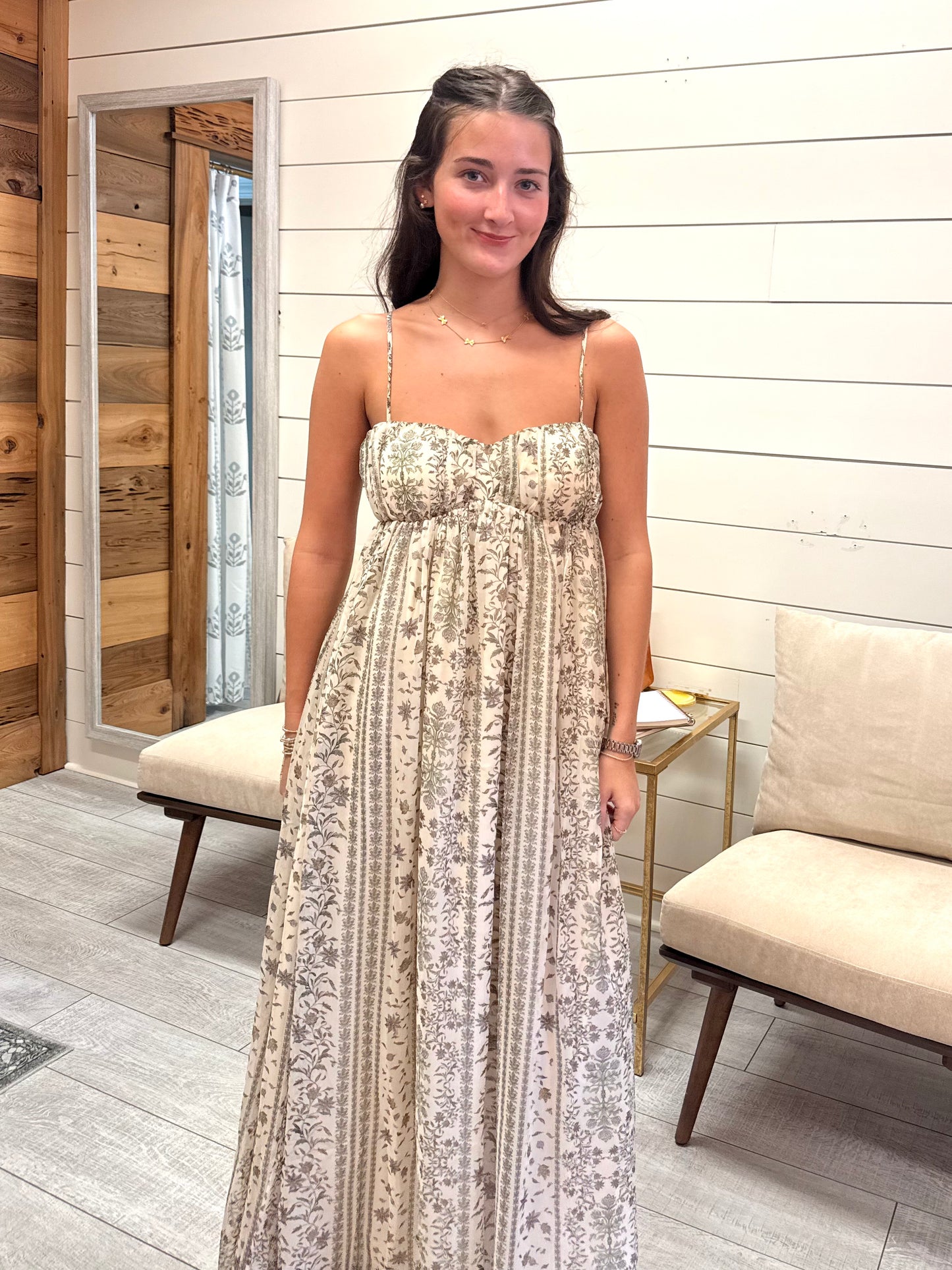 Empire Midi Dress