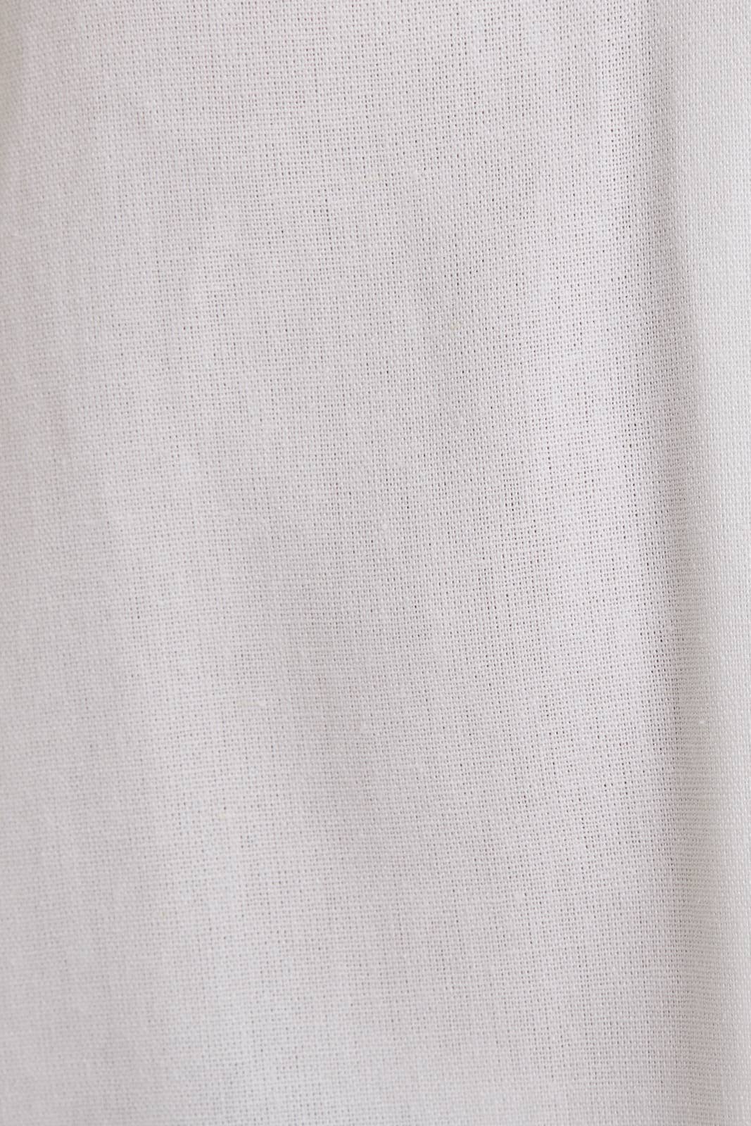 Flare Hem Top V-Neck