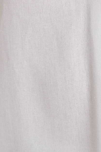 Flare Hem Top V-Neck