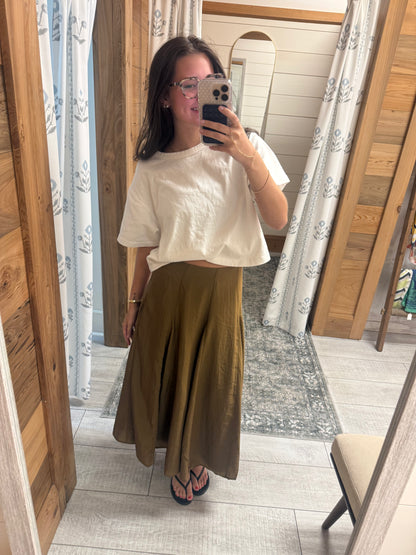 Godet Skirt