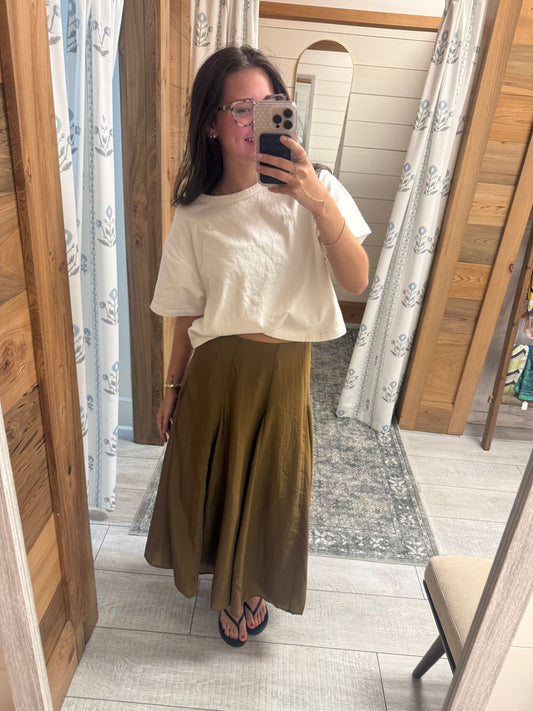 Godet Skirt